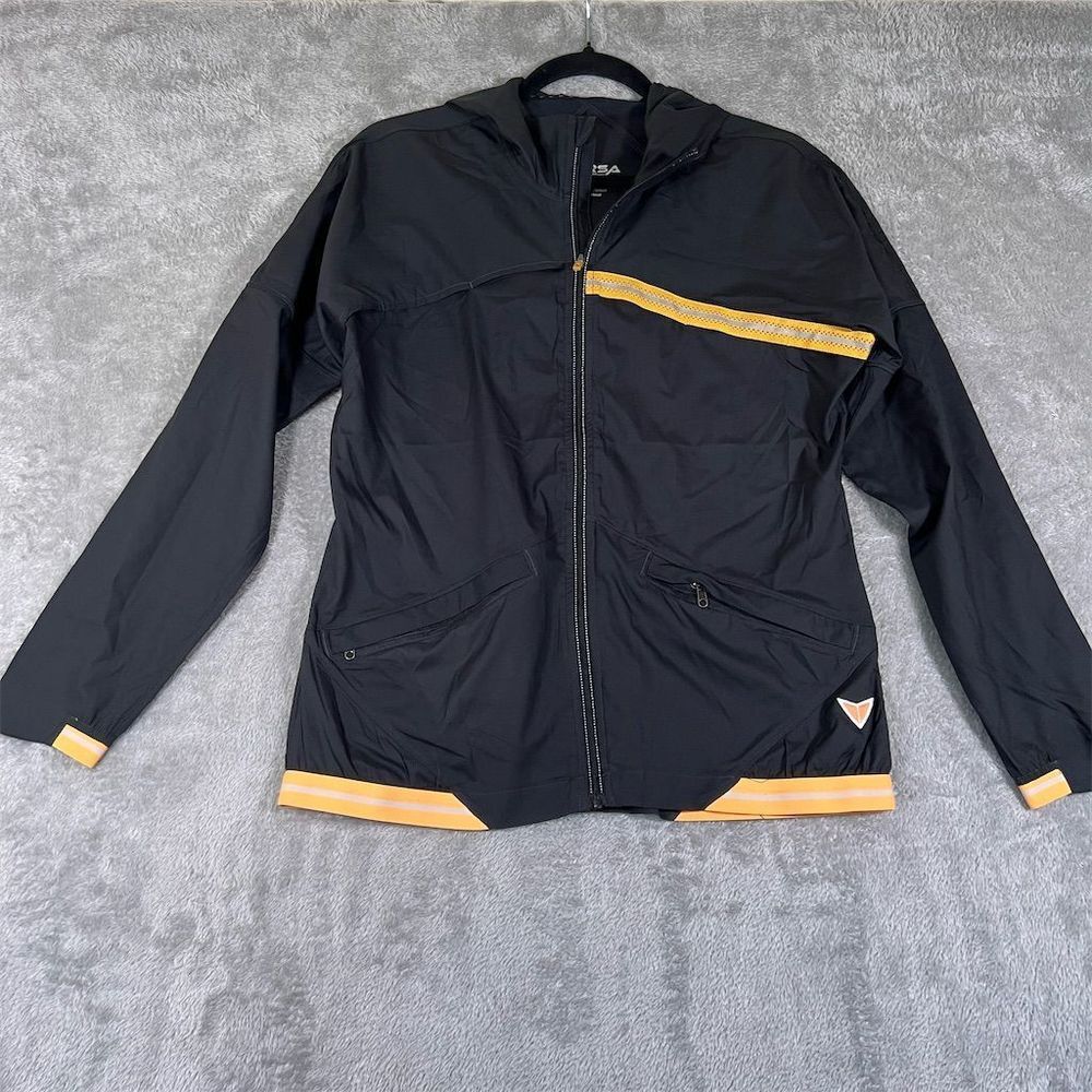 Korsa Women's Lightweight Running Jacket Size S Black‎ Casual